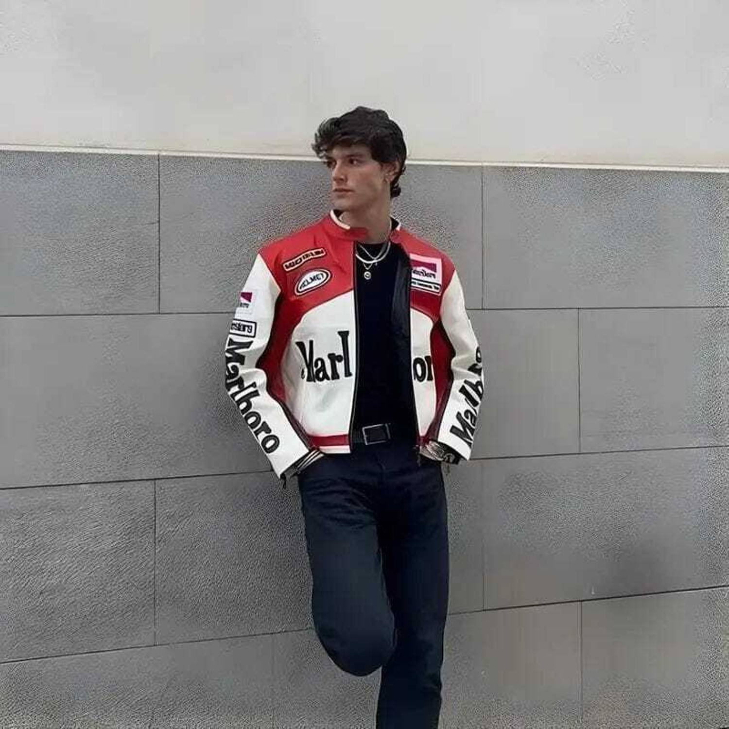 Royal Full Sleeve Printed Men Jacket - Image 1