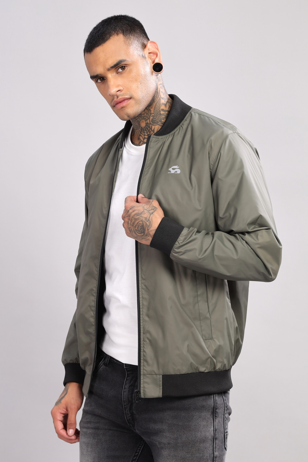 Image of ADRO Full Sleeve Solid Men Jacket