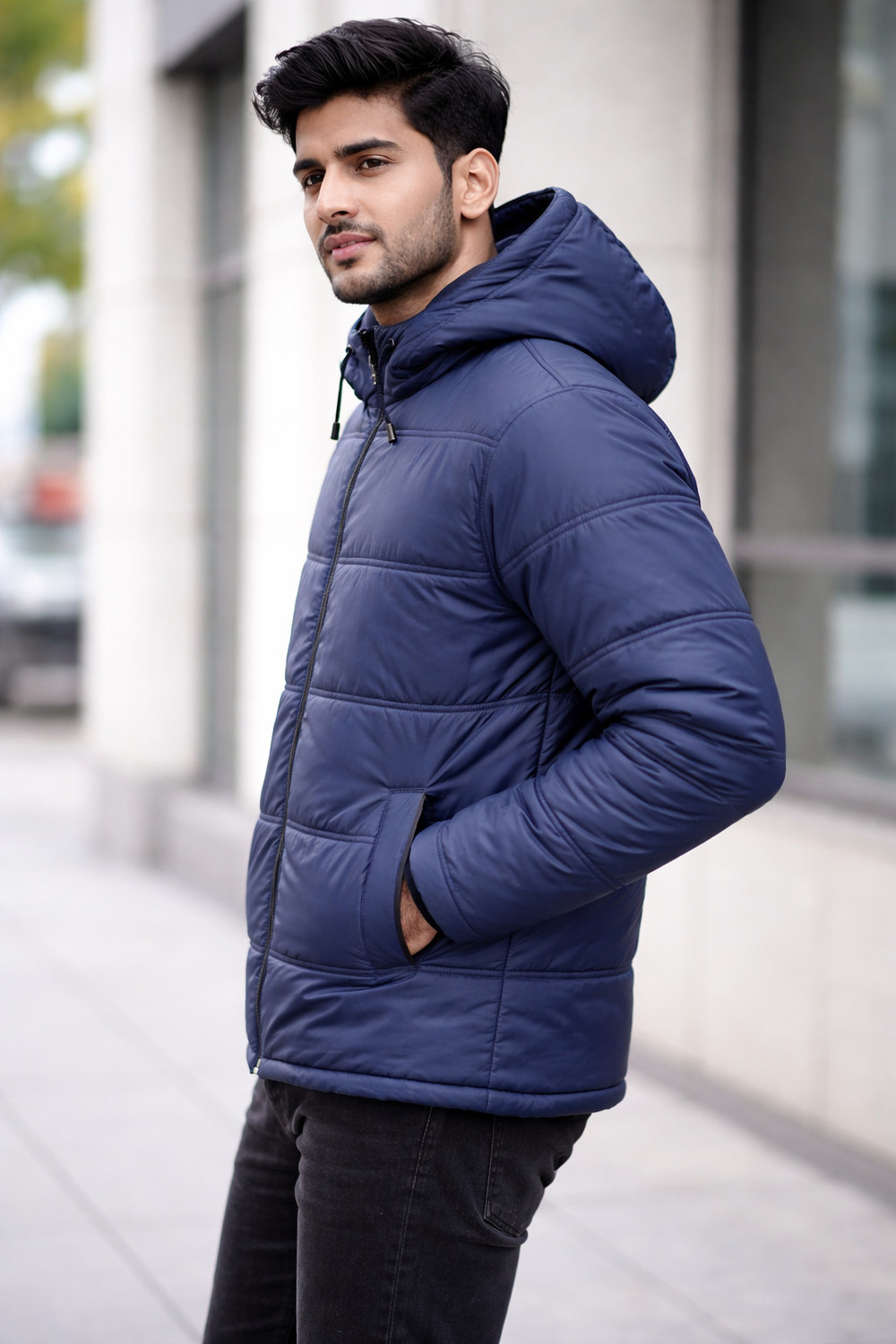 Image of Mrshine Full Sleeve Solid Men Jacket