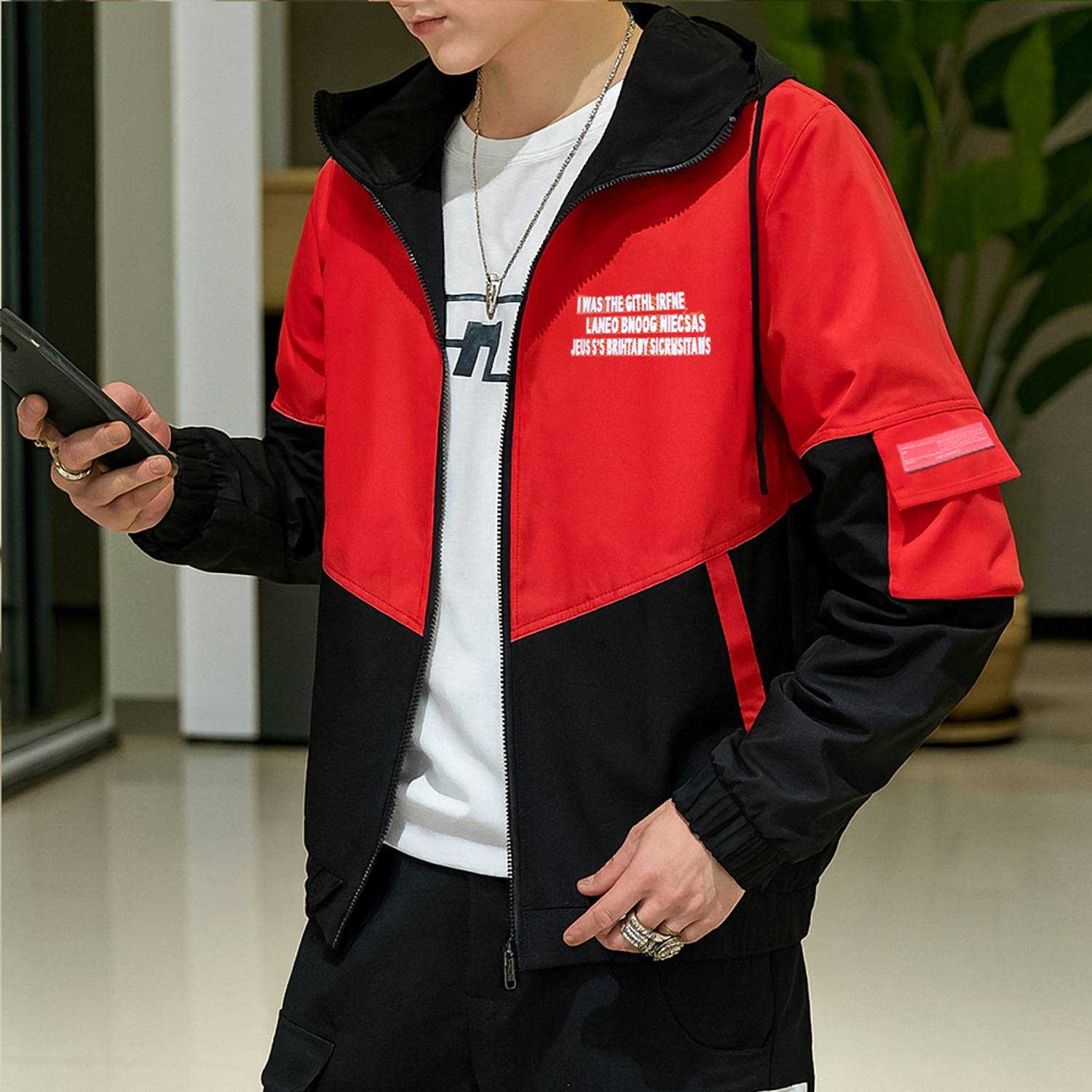 MOTREX Full Sleeve Colorblock Men Jacket - Image 3
