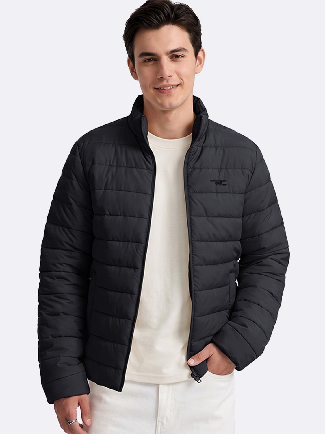Image of RED CHIEF Men Solid Casual Jacket