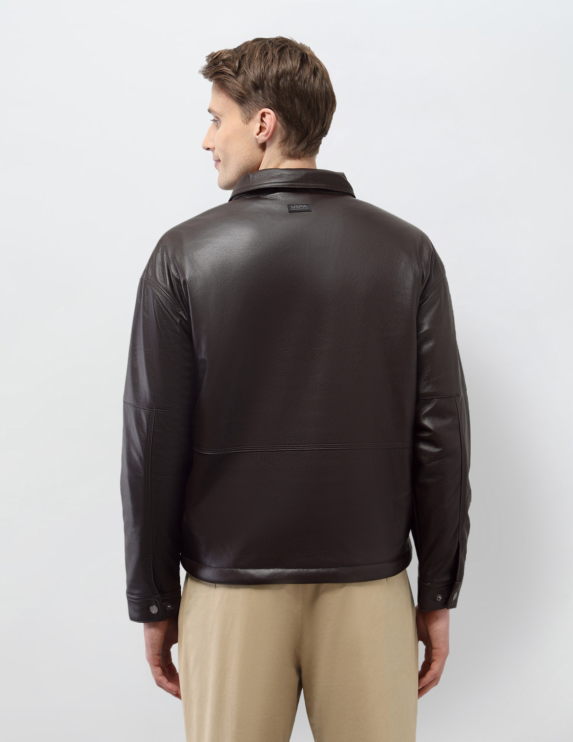 Image of U.S. Polo Assn. Denim Co. Men Solid Casual Jacket