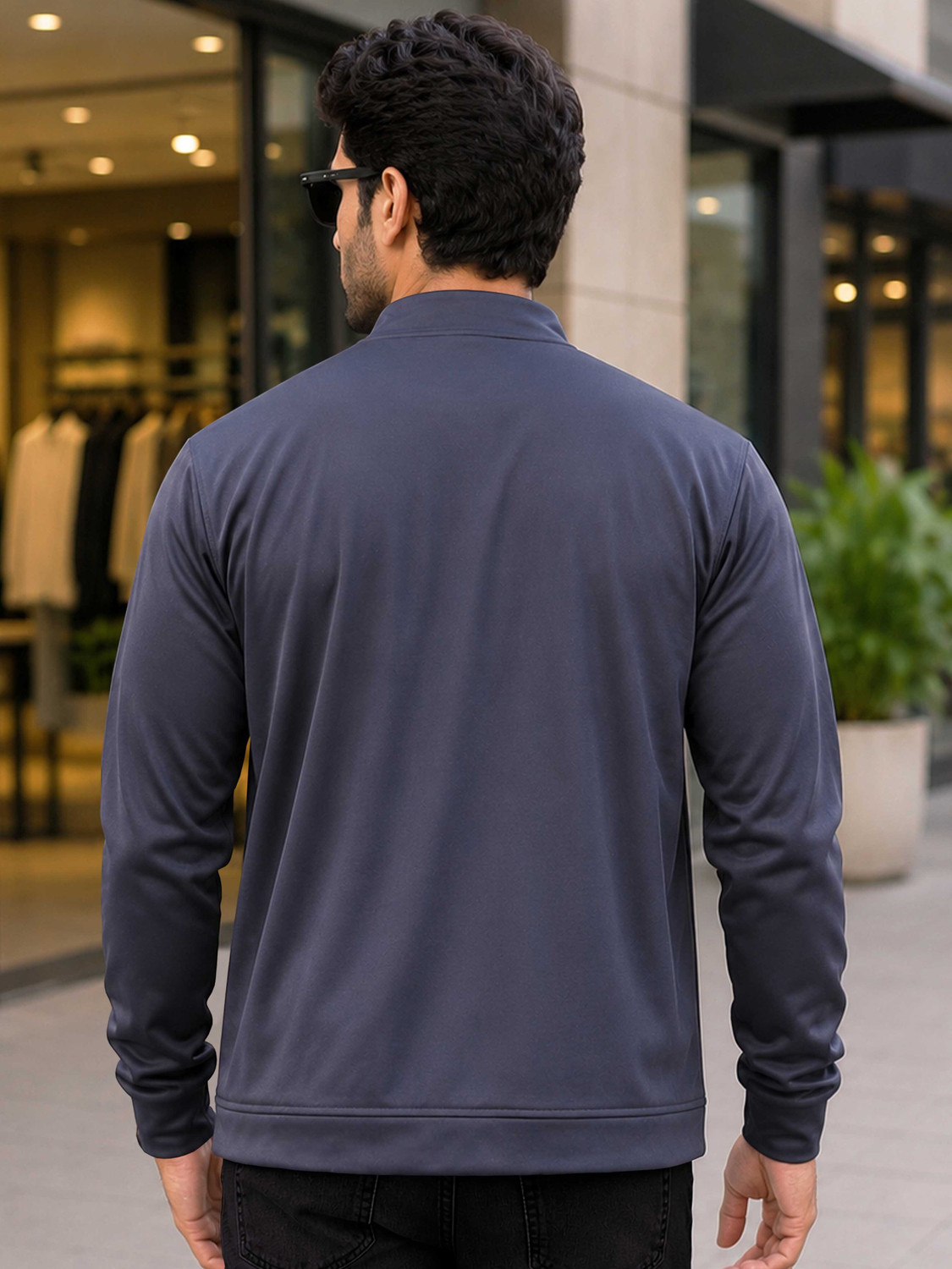 Image of VeBNoR Full Sleeve Solid Men Jacket