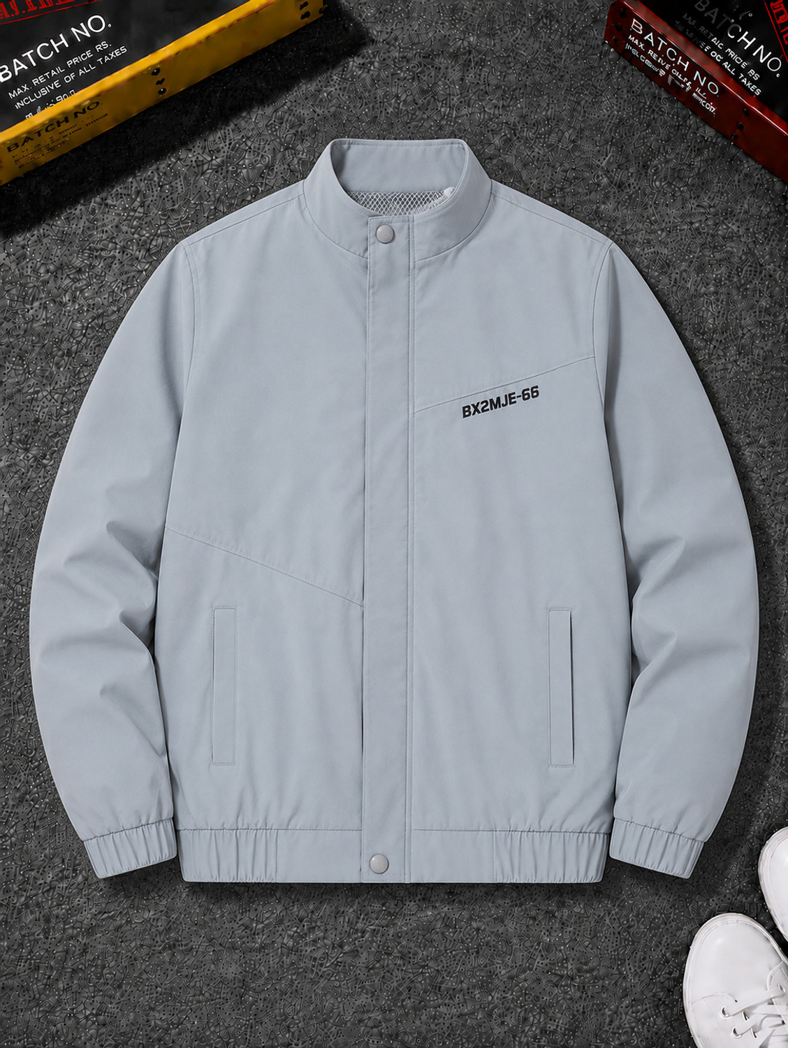 Image of PLATINUMCARTZ Men Printed Casual Jacket
