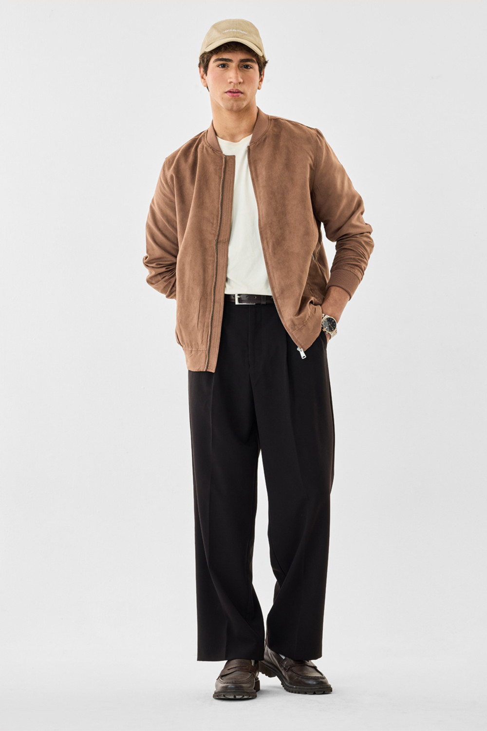 Image of Snitch Full Sleeve Solid Men Jacket