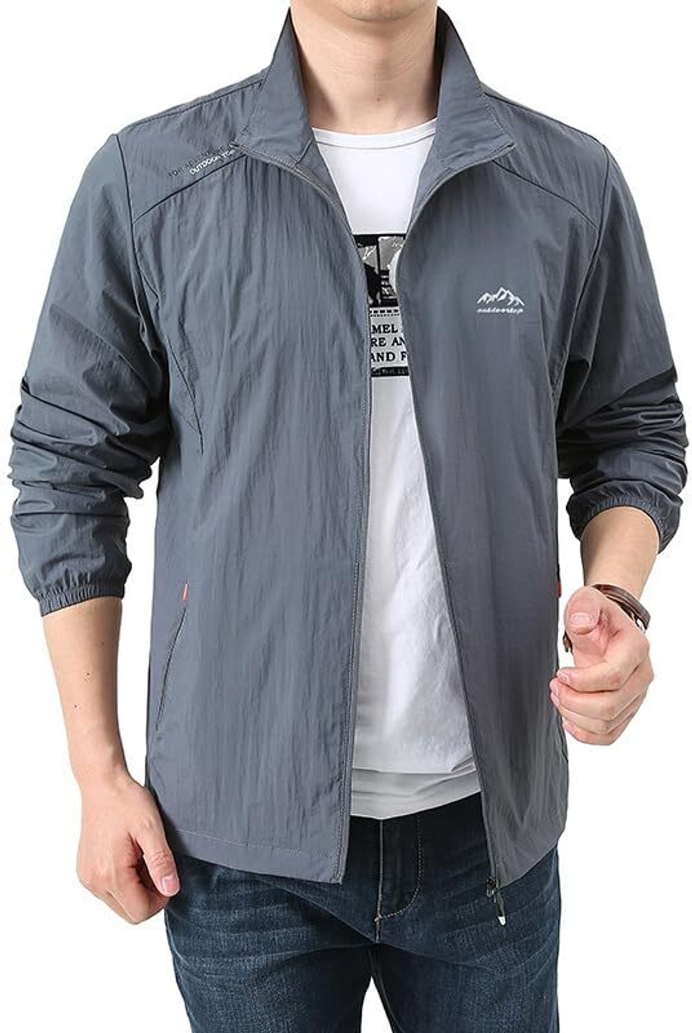 Image of Venzina Full Sleeve Solid Men Jacket