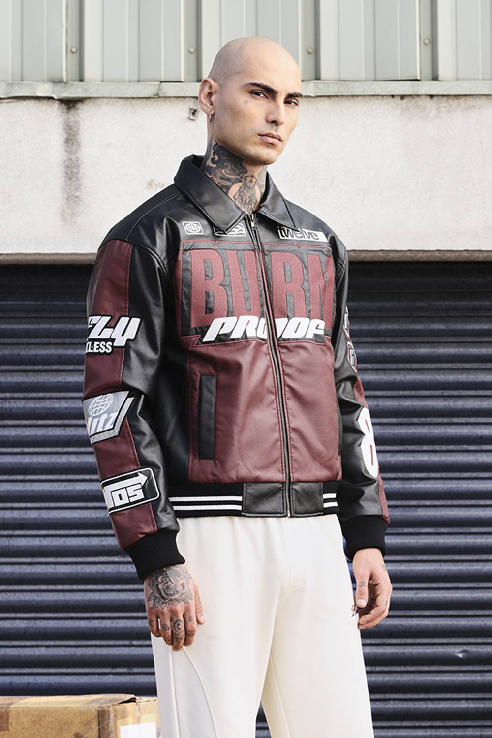 Snitch Men Full Sleeve Printed Jacket - Image 1