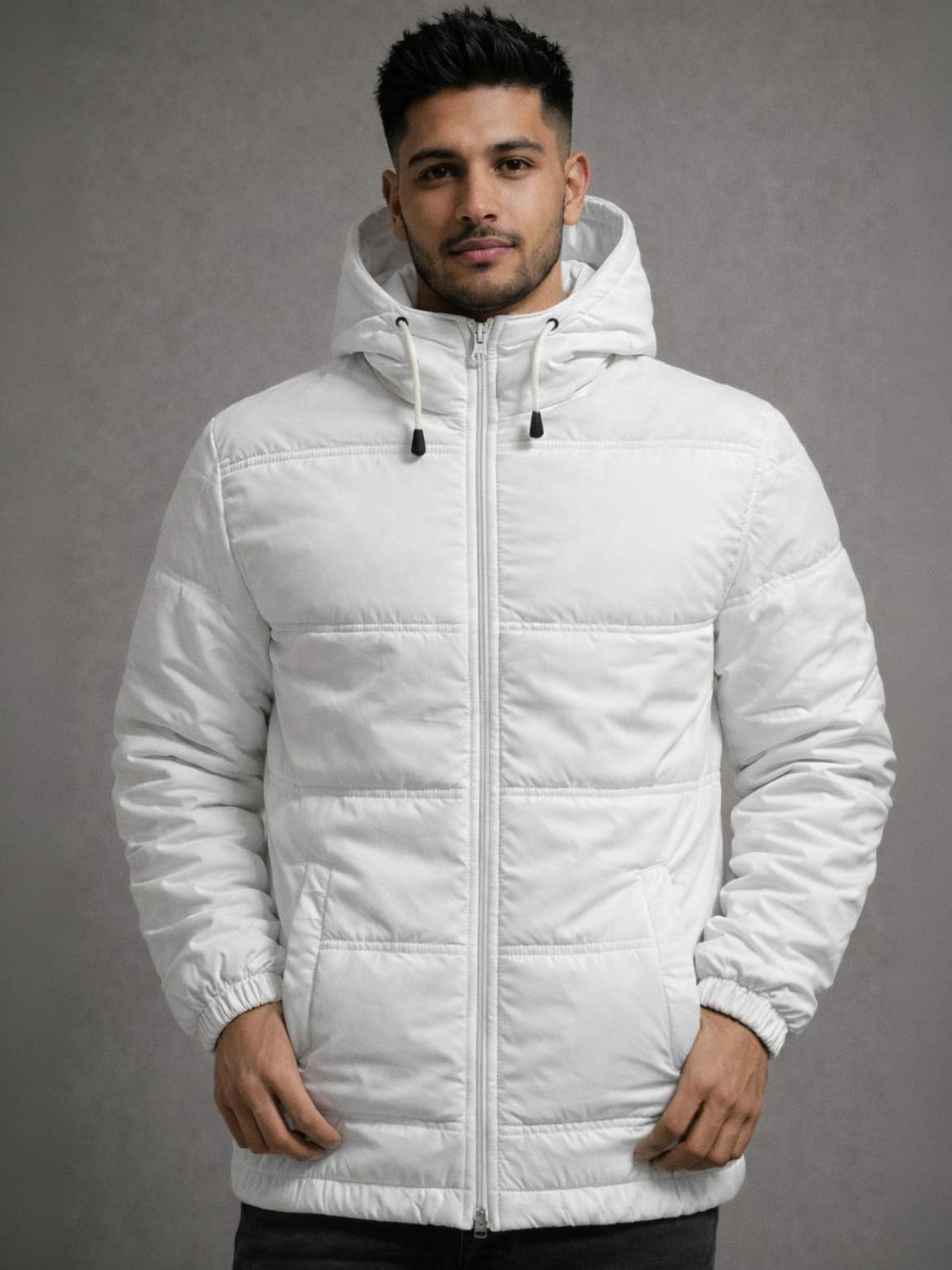 Image of Mrshine Full Sleeve Solid Men Jacket