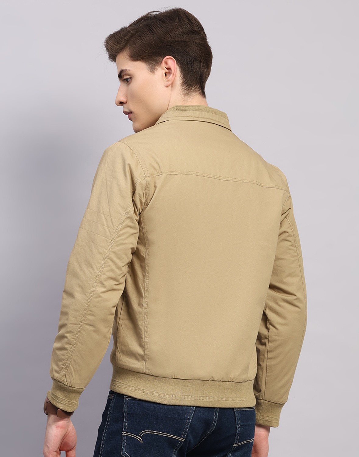 Image of MONTE CARLO Full Sleeve Solid Men Jacket