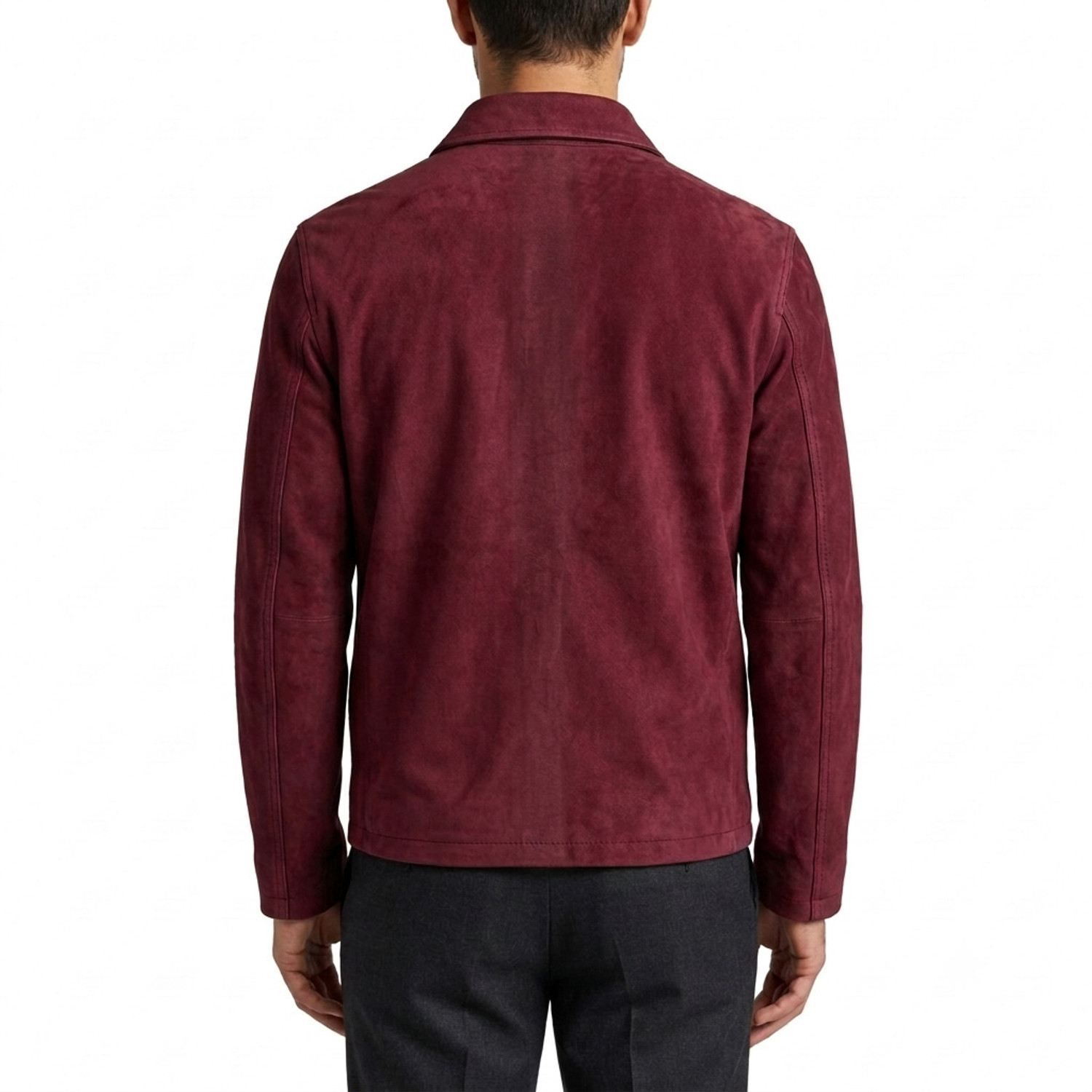 Image of Kesele Men Solid Biker /Riding Jacket