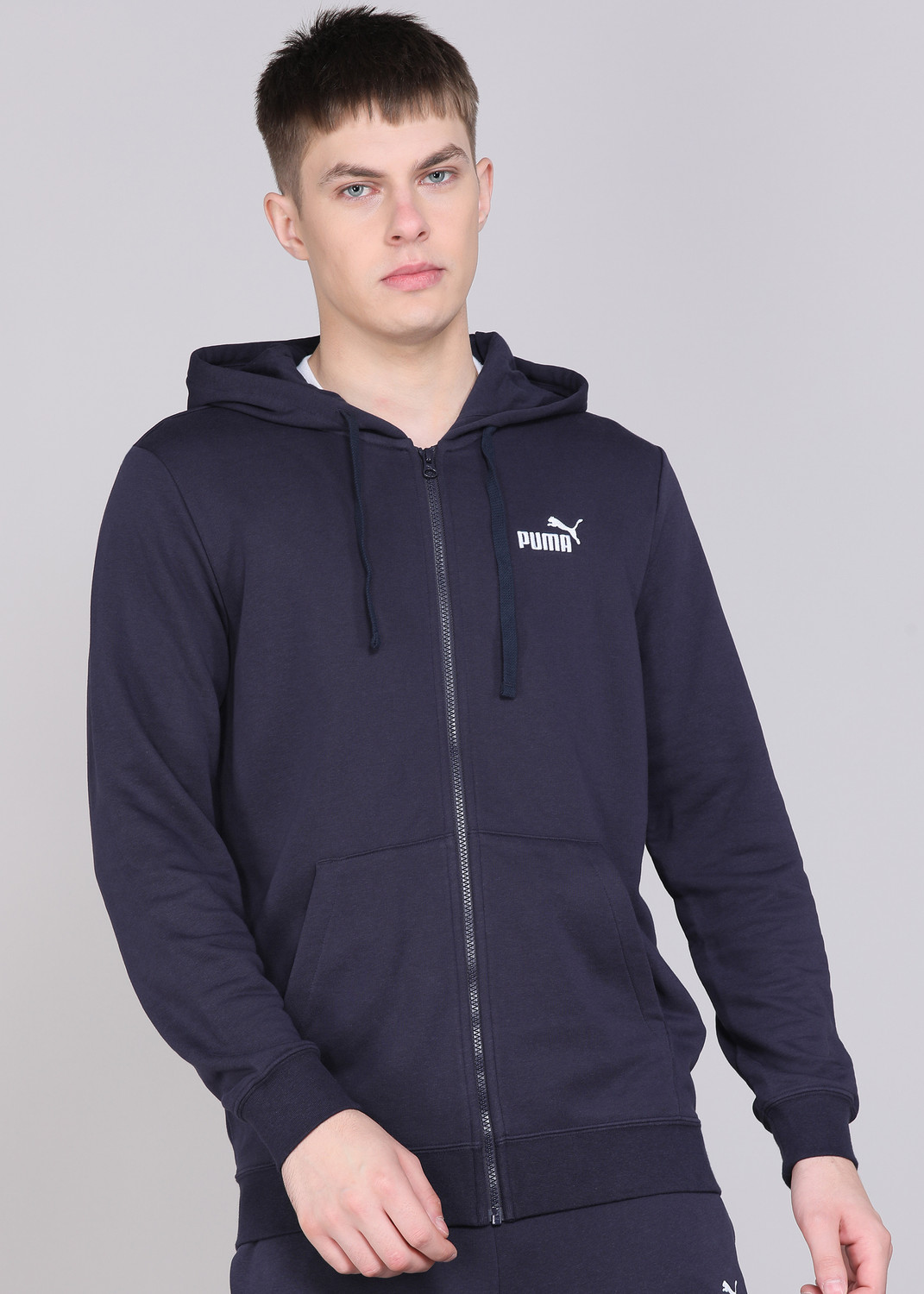 Image of PUMA Full Sleeve Solid Men Jacket