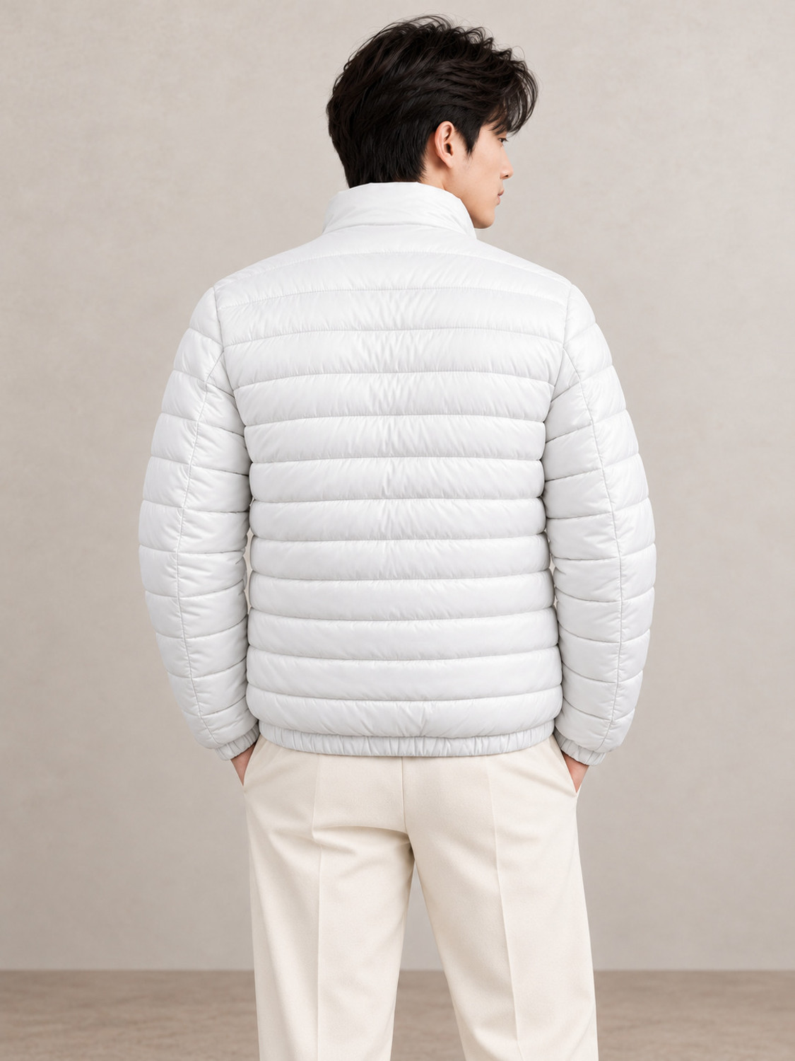 Image of Mia Fashion Men Embroidered Bomber Jacket