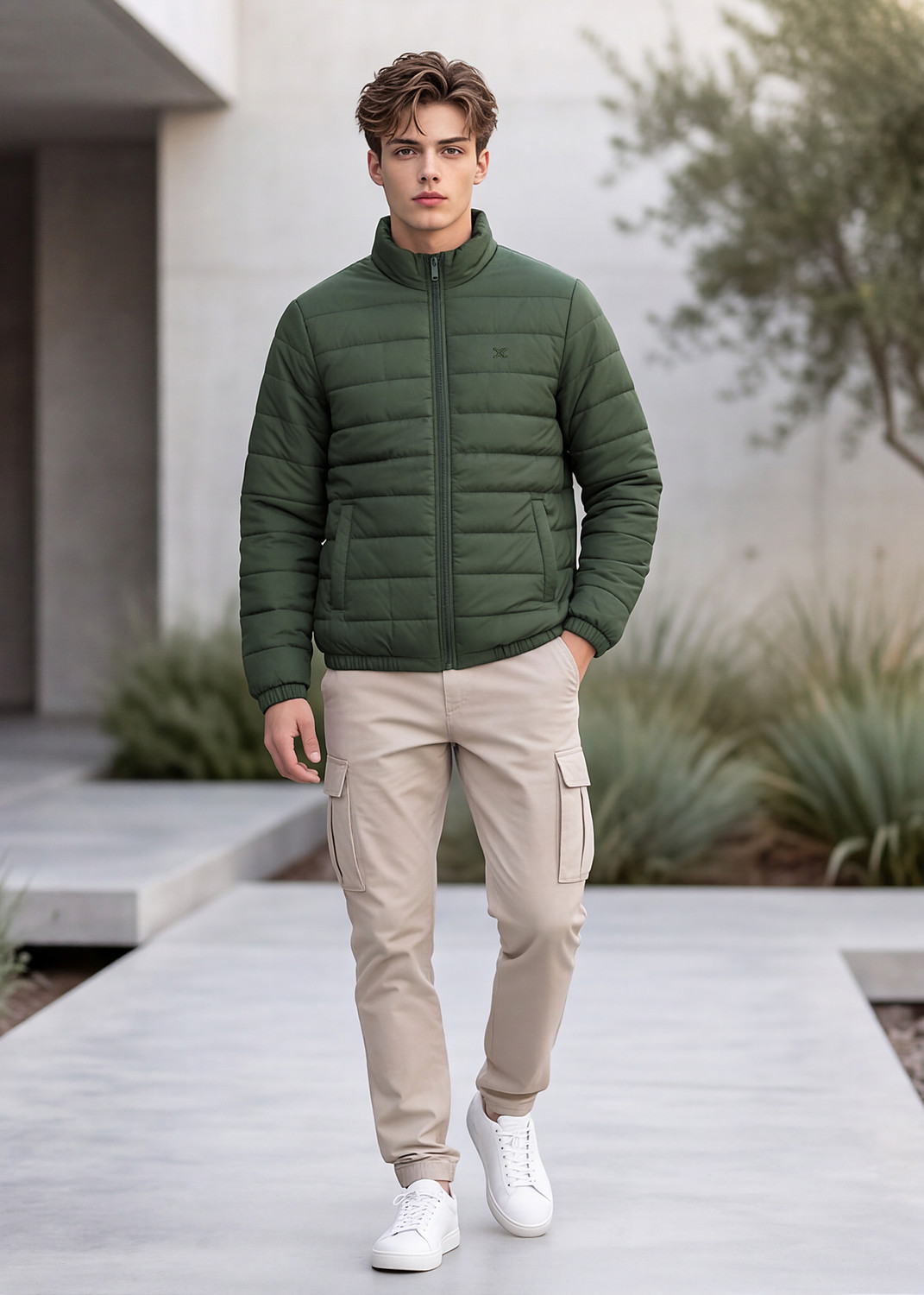 Image of KILLER Men Solid Casual Jacket