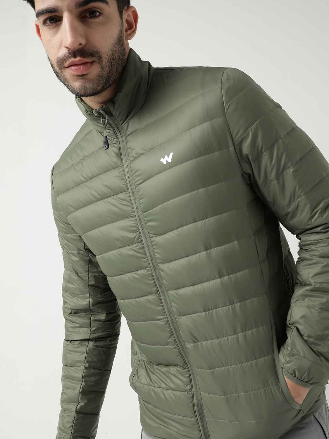 Image of Wildcraft Full Sleeve Solid Men Jacket