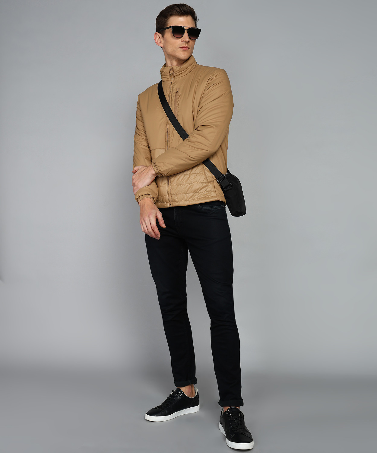 Image of U.S. POLO ASSN. Full Sleeve Solid Men Jacket