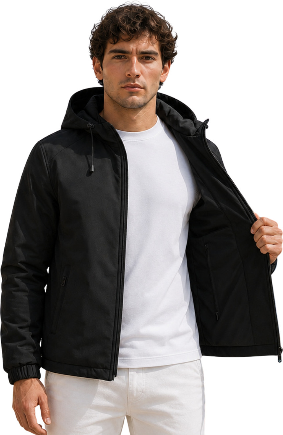 Image of Mia Fashion Full Sleeve Solid Men Jacket