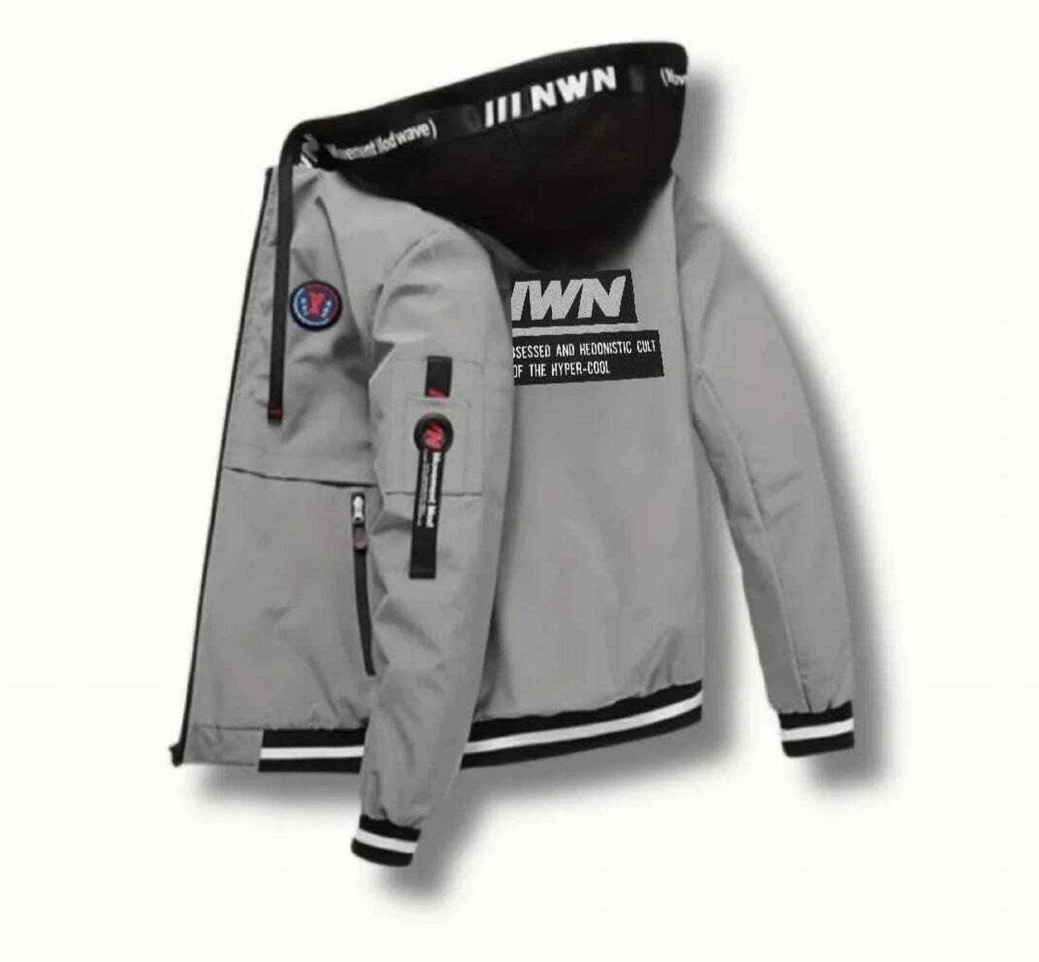 OHLK Full Sleeve Printed Men Jacket