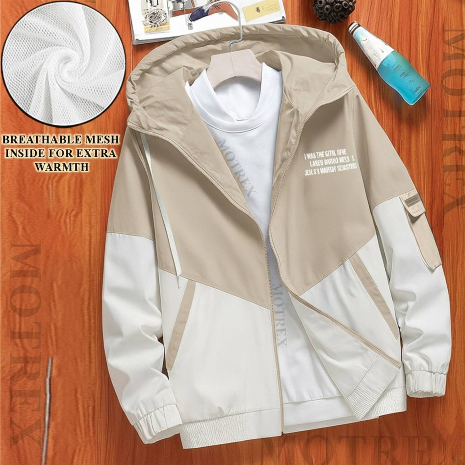 MOTREX Full Sleeve Applique Men Jacket - Buy MOTREX Full Sleeve