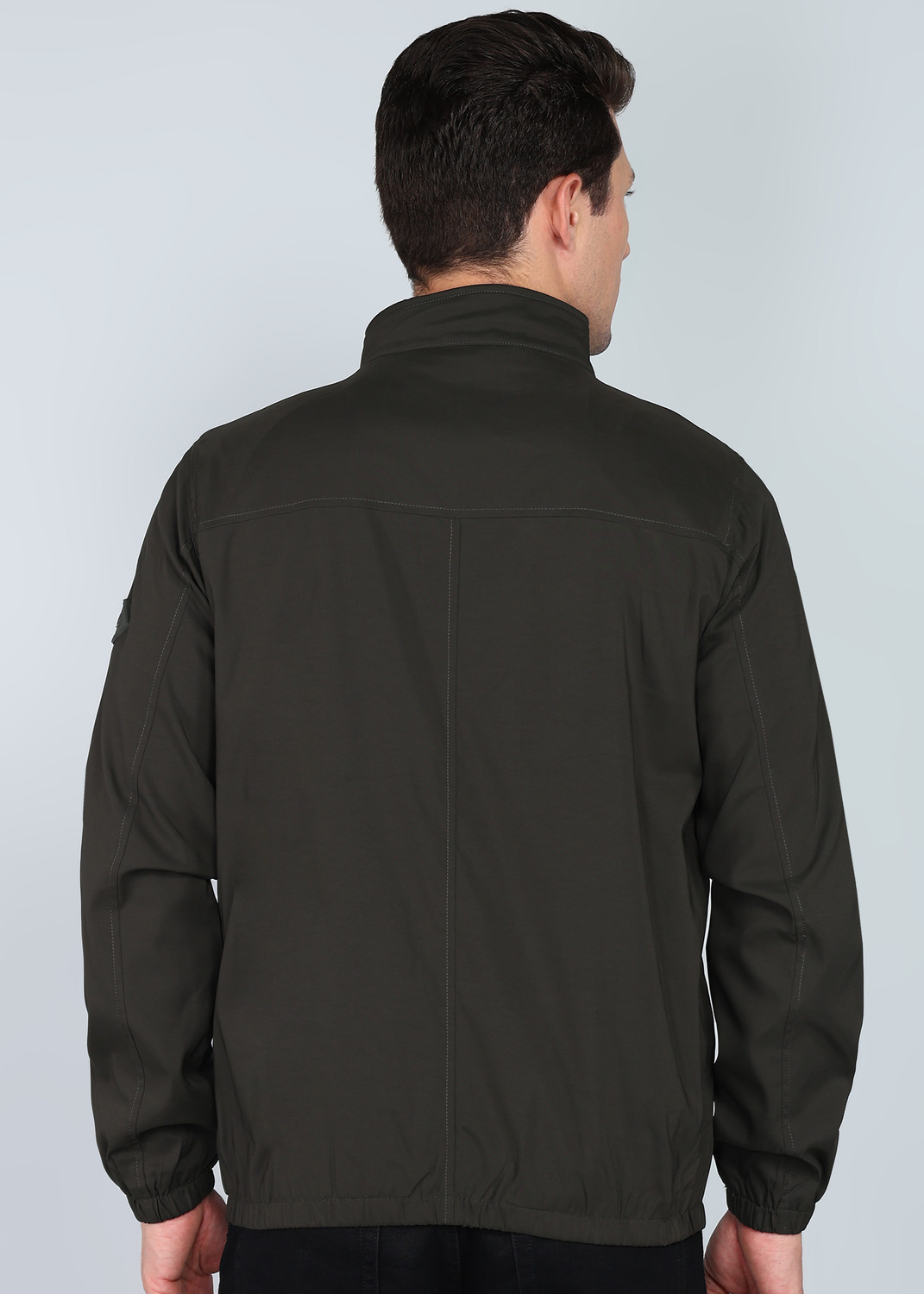 Image of PARK AVENUE Full Sleeve Solid Men Jacket