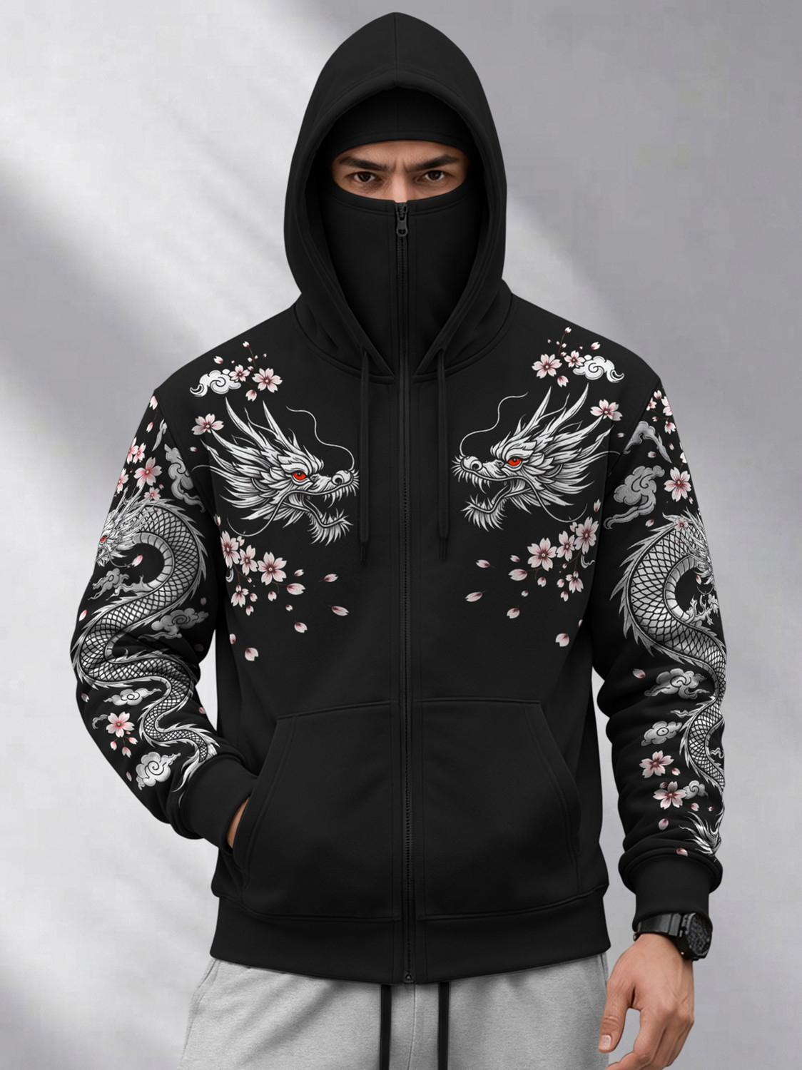 Image of MADBROS Men Printed Casual Jacket