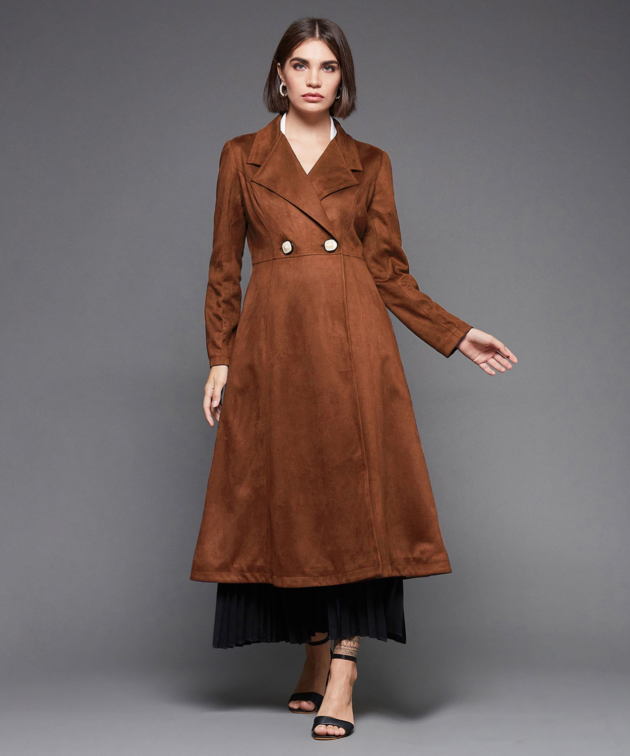 Image of Miss Chase Full Sleeve Solid Women Jacket