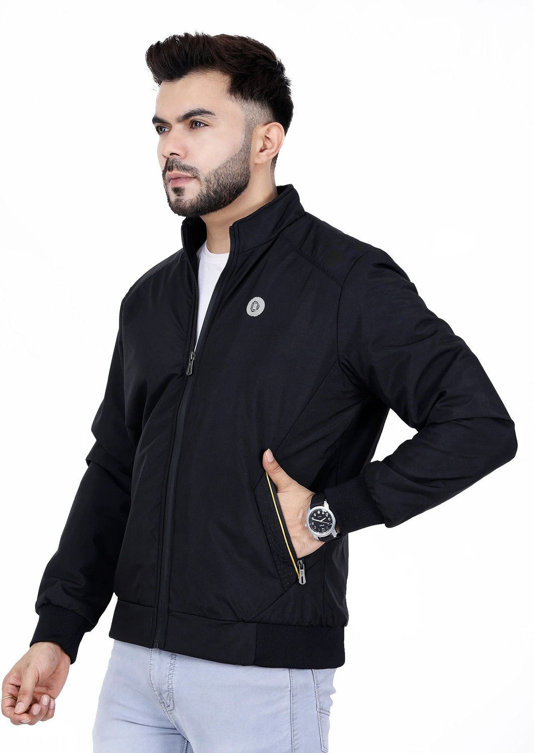 Image of Dollar Full Sleeve Solid Men Jacket