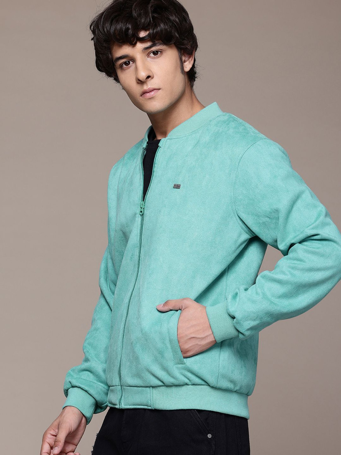 Image of Roadster Full Sleeve Solid Men Jacket
