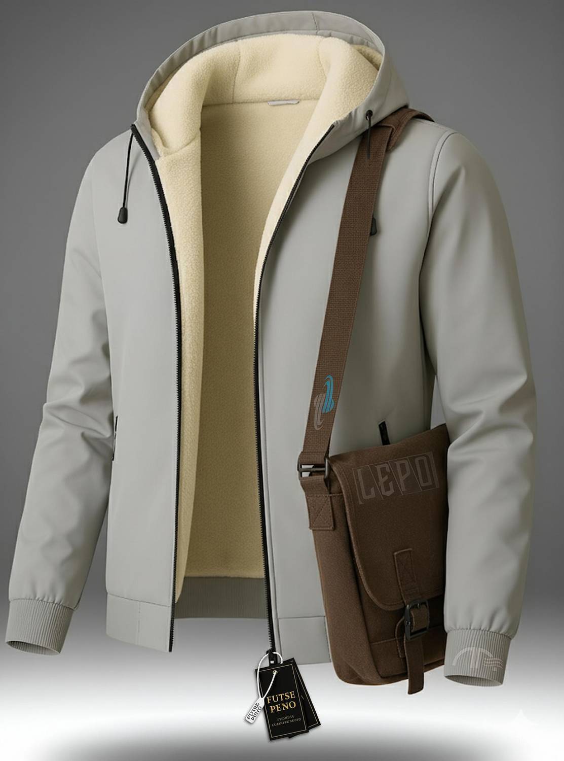 FUTSE PENO Full Sleeve Solid Men Jacket - Image 1