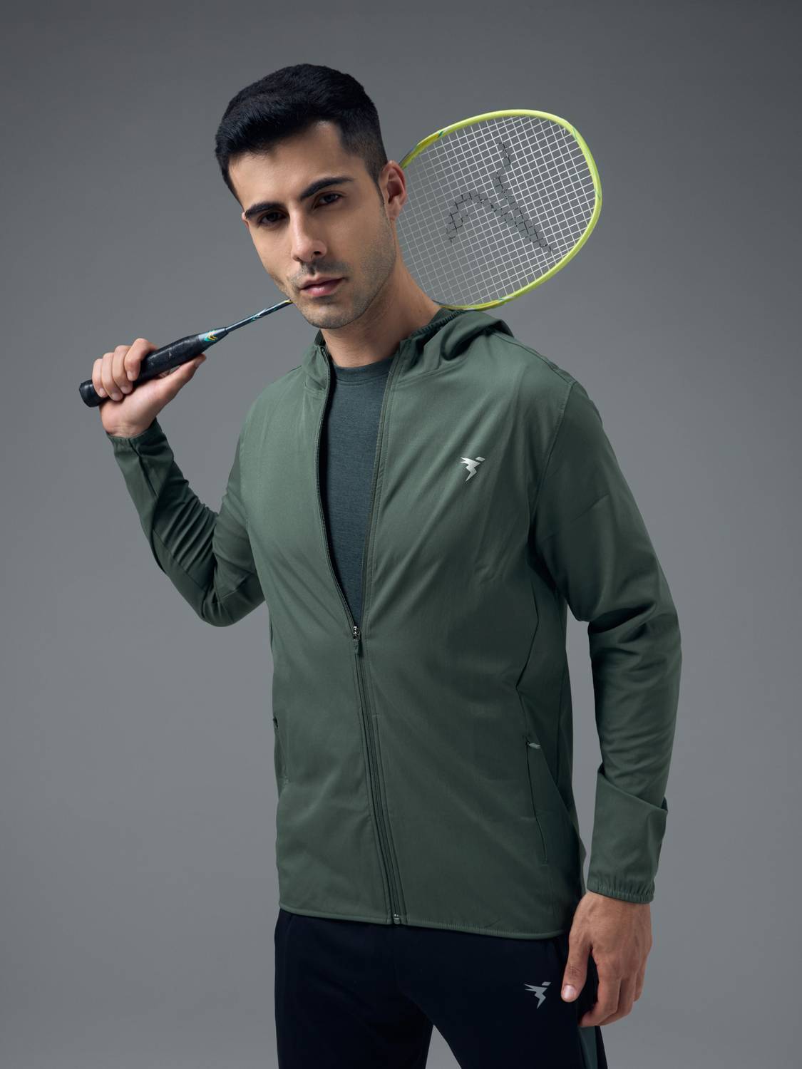TECHNOSPORT Full Sleeve Solid Men Jacket