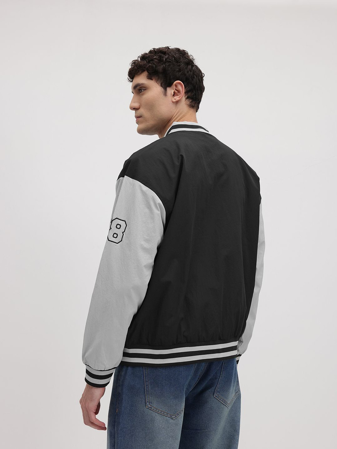 Image of Roadster Full Sleeve Embroidered Men Jacket