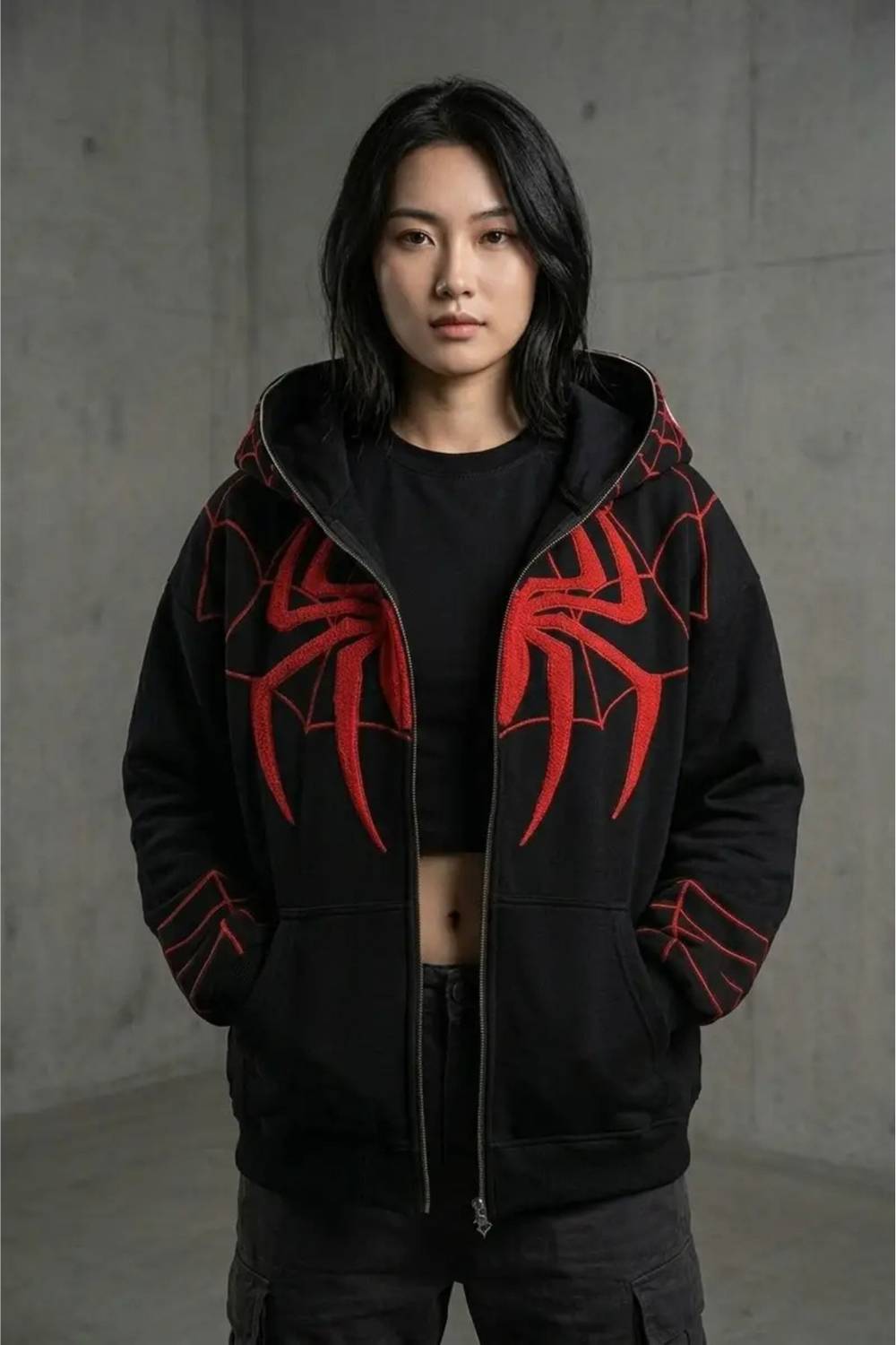 EXOTIX Full Sleeve Embroidered Jacket - Image 1