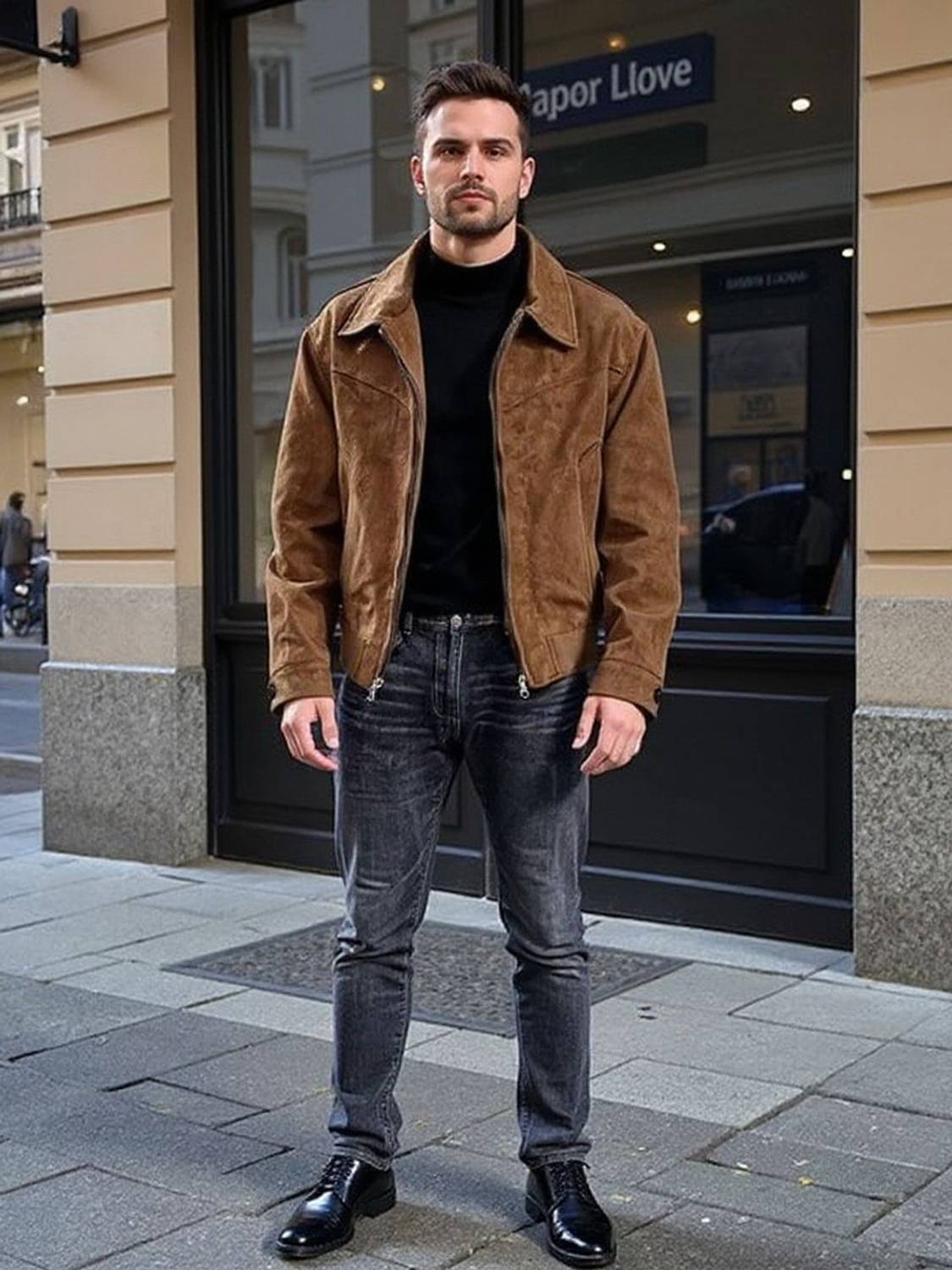 Mast & Harbour Full Sleeve Solid Men Jacket - Image 1
