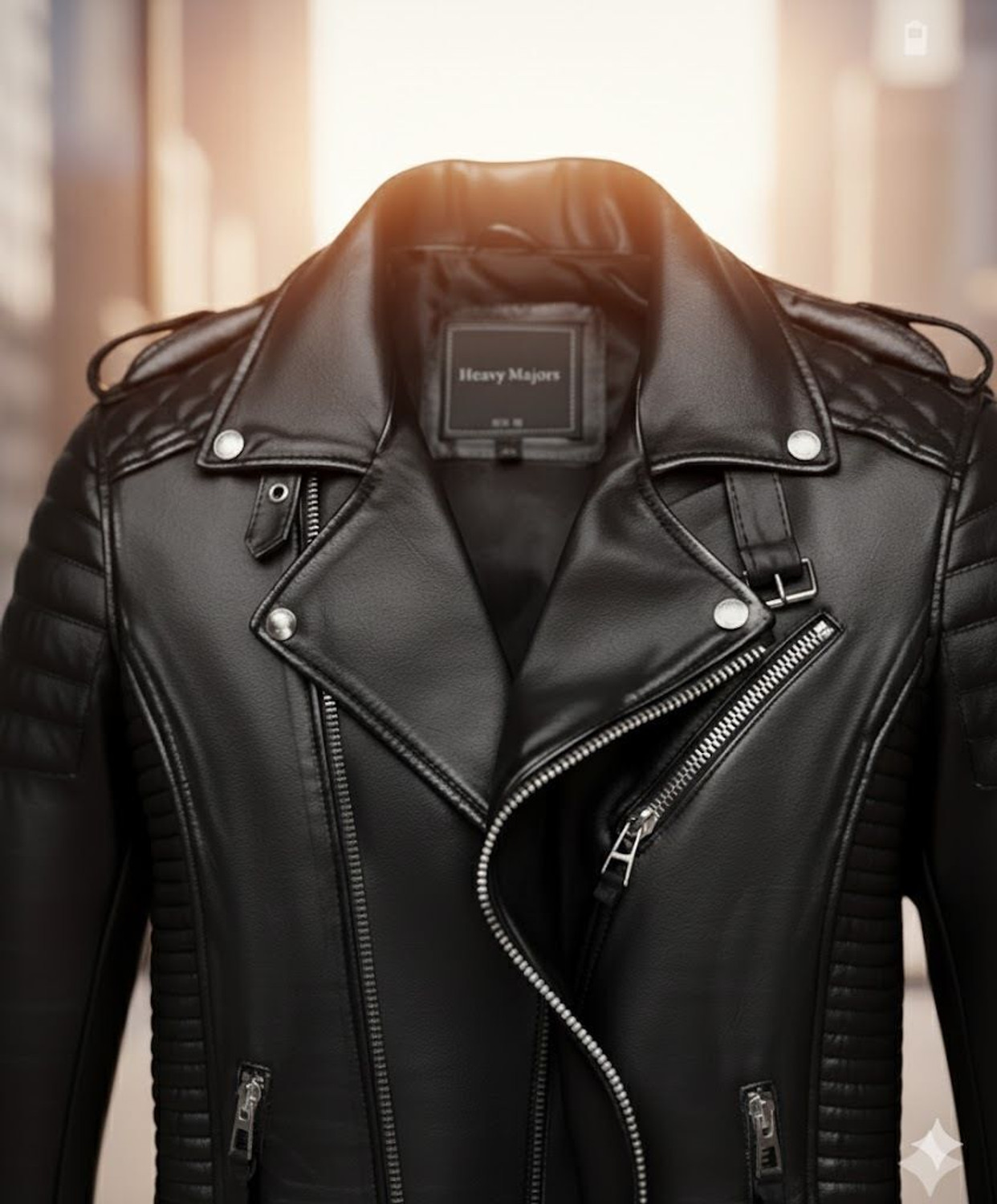 Image of NASSYHUB Full Sleeve Solid Men Jacket