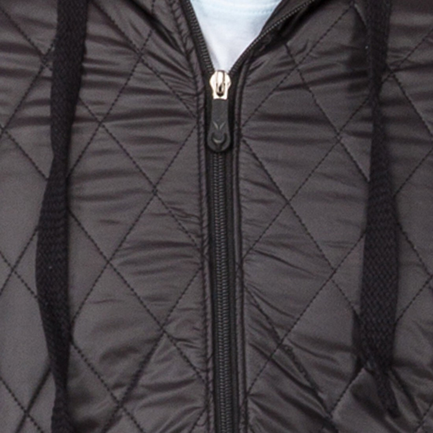 Image of CAHOOT Full Sleeve Solid Men Quilted Jacket