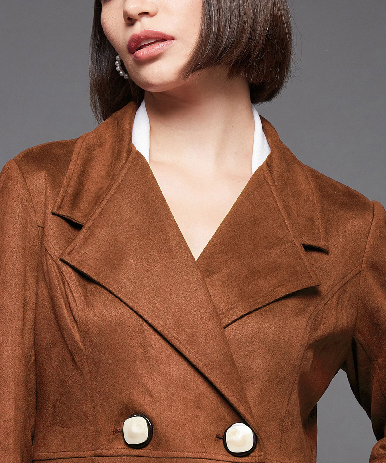 Image of Miss Chase Full Sleeve Solid Women Jacket