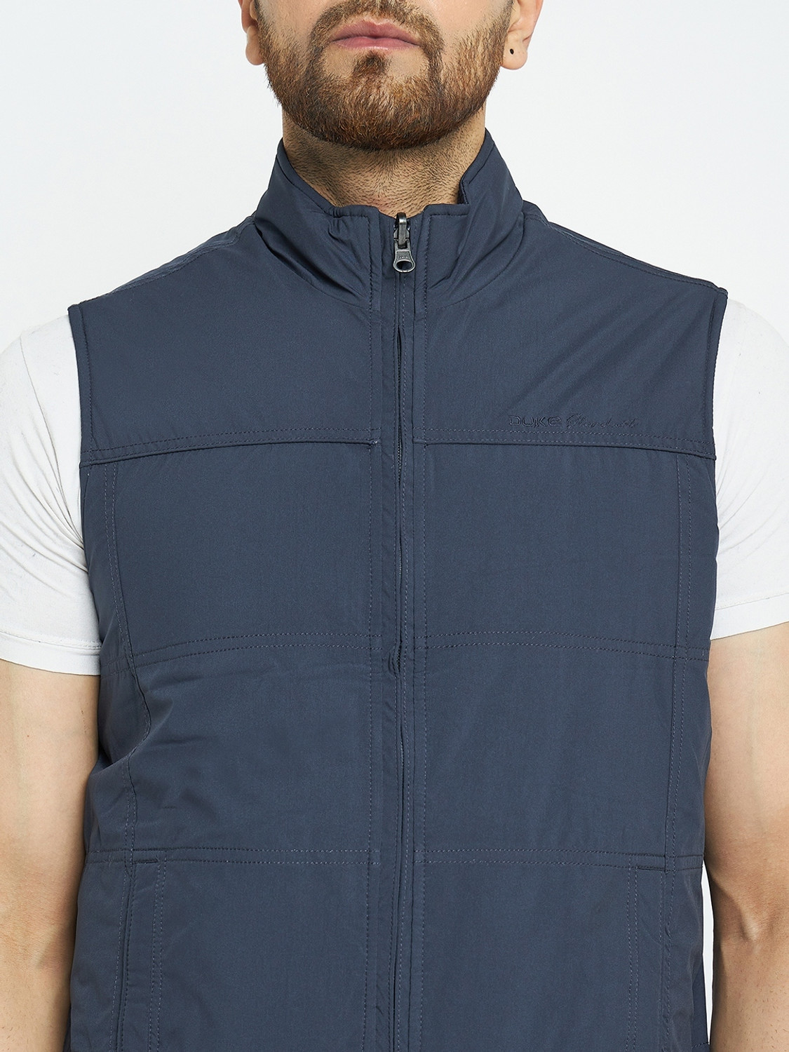 Image of DUKE Sleeveless Colorblock Men Jacket