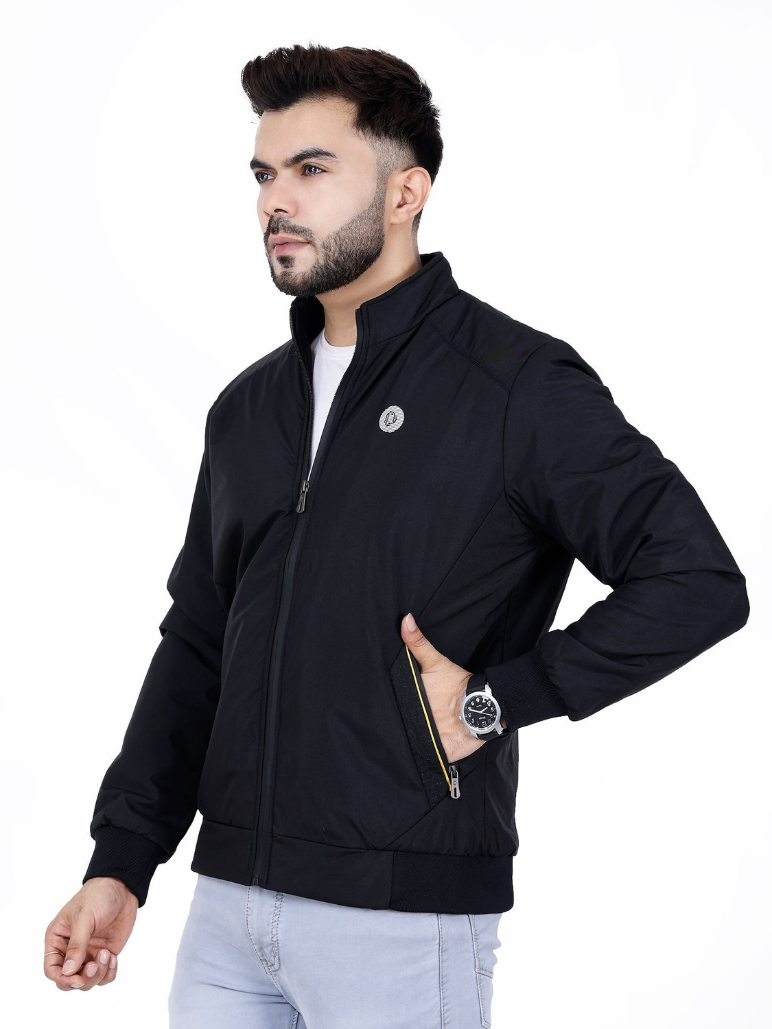 Image of Dollar Full Sleeve Solid Men Jacket