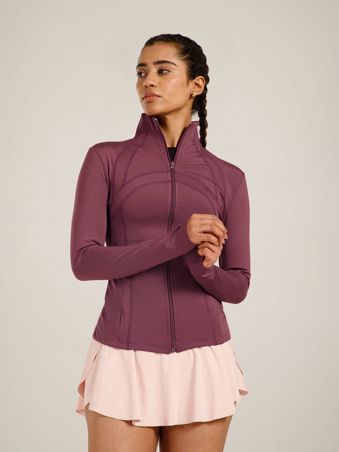 ATHLISIS Full Sleeve Solid Women Jacket