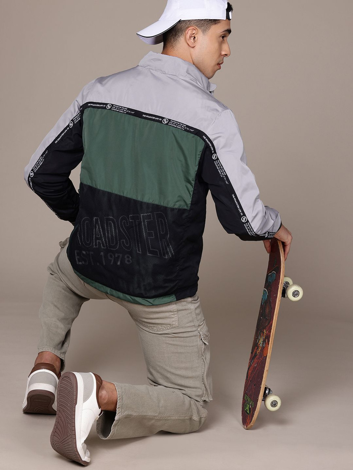 Image of Roadster Full Sleeve Printed Men Jacket