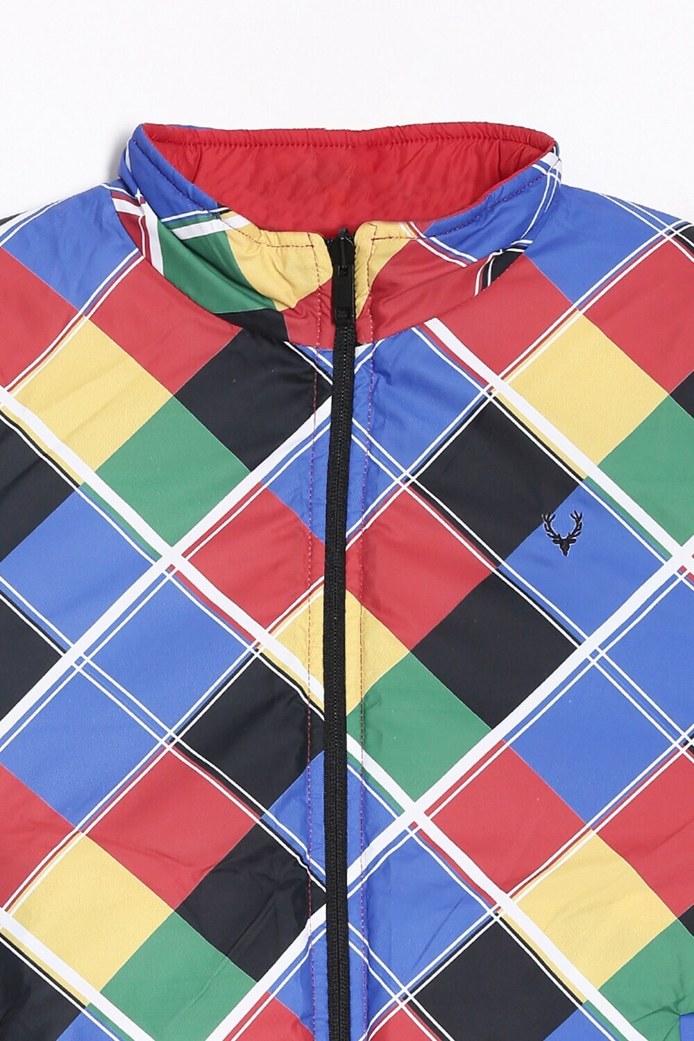 Image of Allen Solly Full Sleeve Self Design Boys Jacket