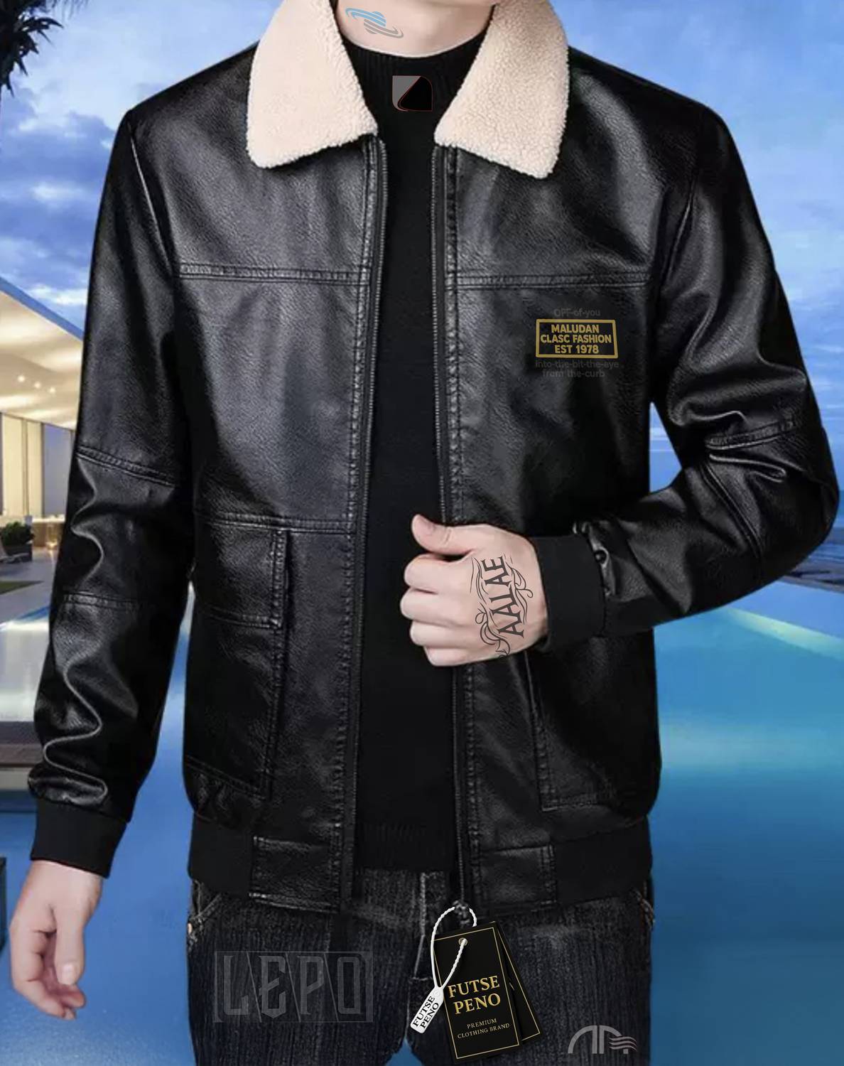 FUTSE PENO Full Sleeve Solid Men Jacket - Buy FUTSE PENO Full