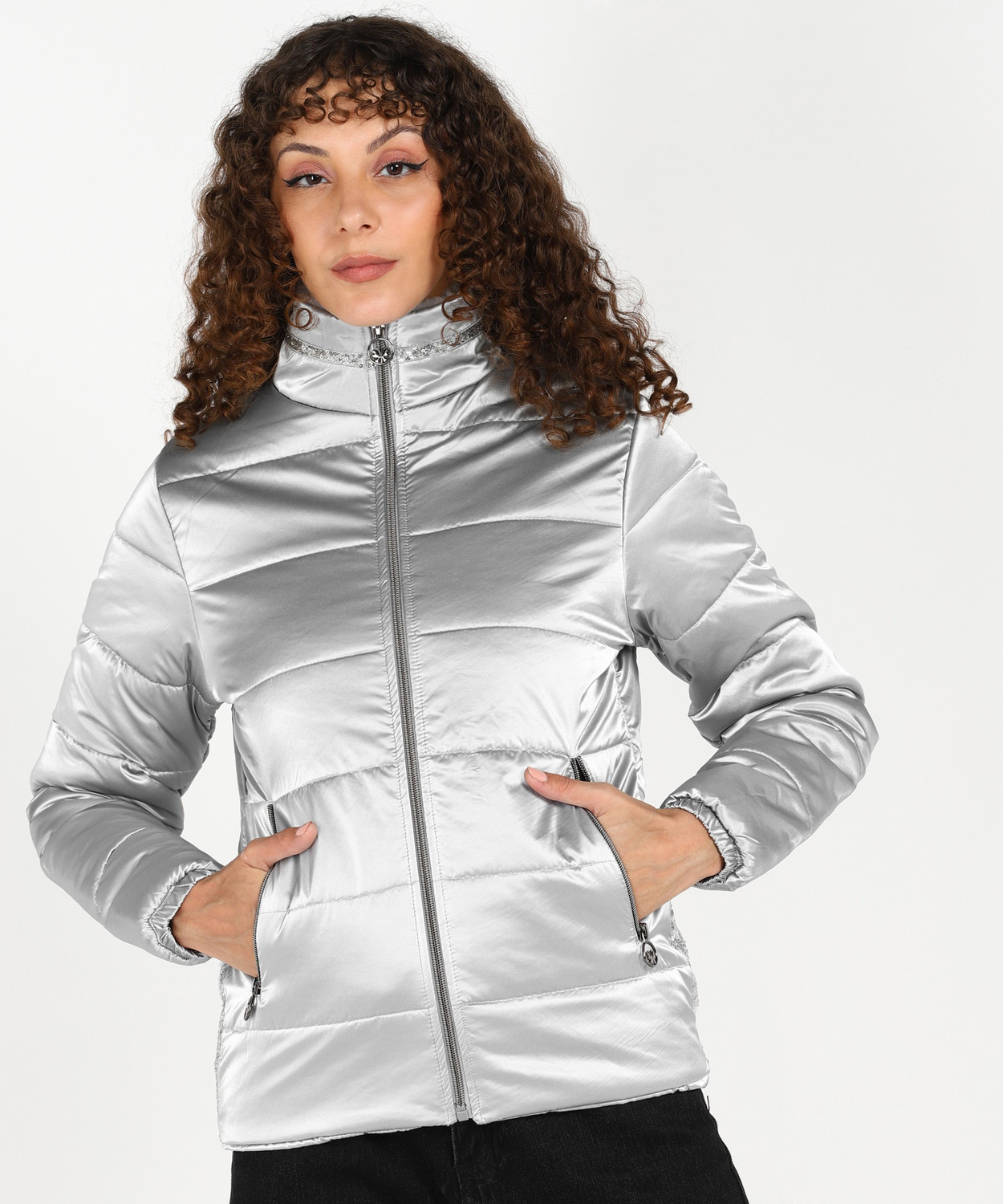 Image of KILLER Full Sleeve Solid Women Jacket