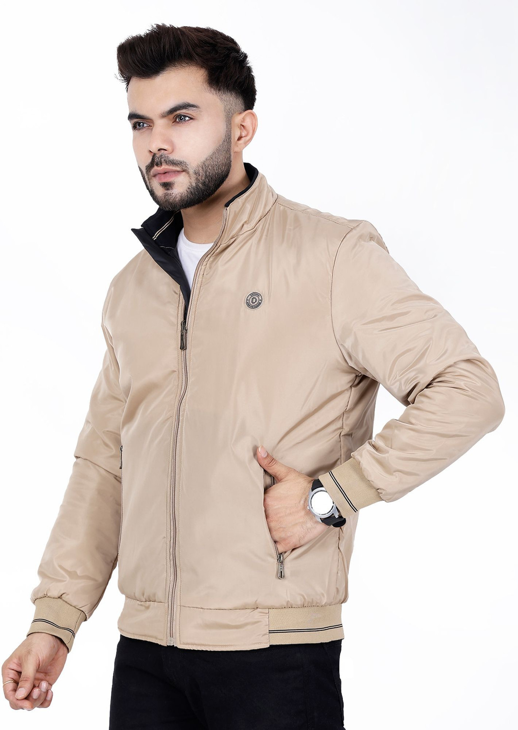 Image of Dollar Full Sleeve Solid Men Jacket