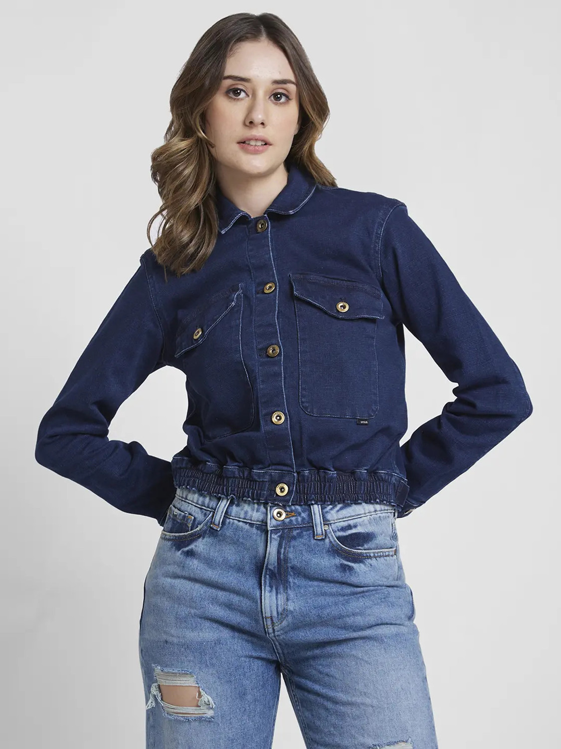 Spykar Women Jacket Full Sleeve