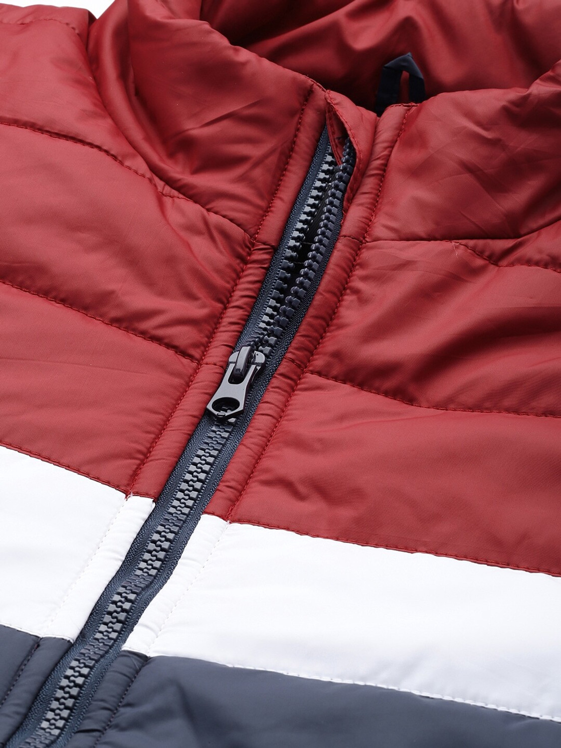Image of HERE&NOW Full Sleeve Colorblock Men Jacket