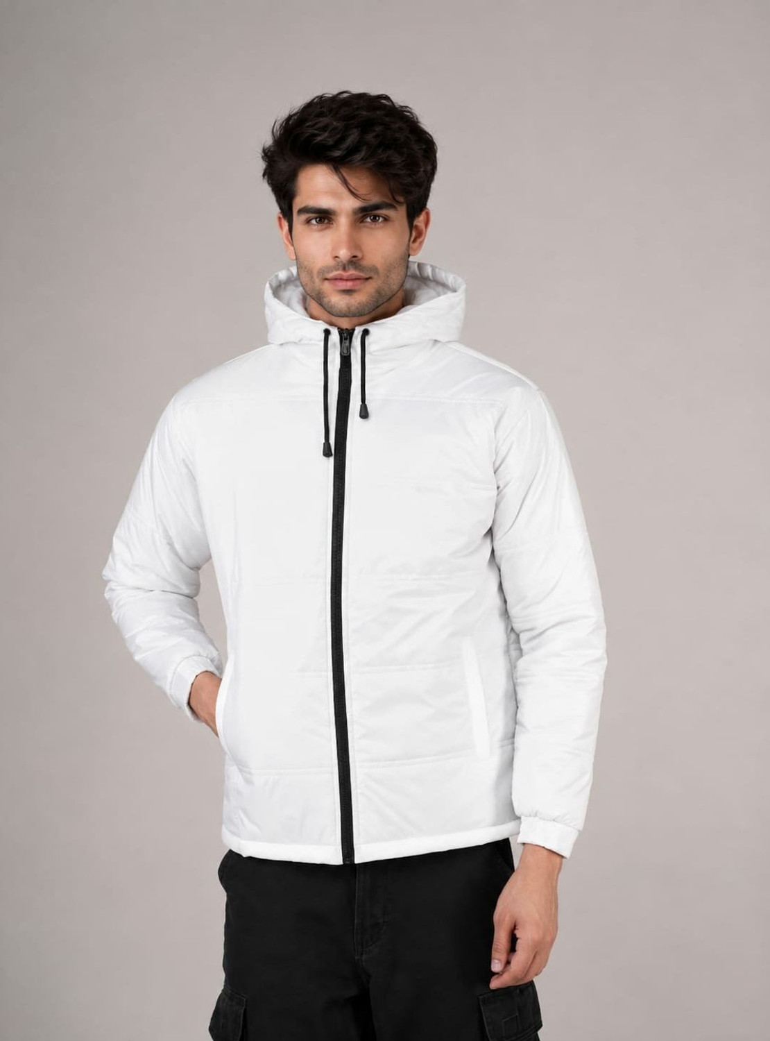 Image of Ayke Full Sleeve Solid Men Jacket