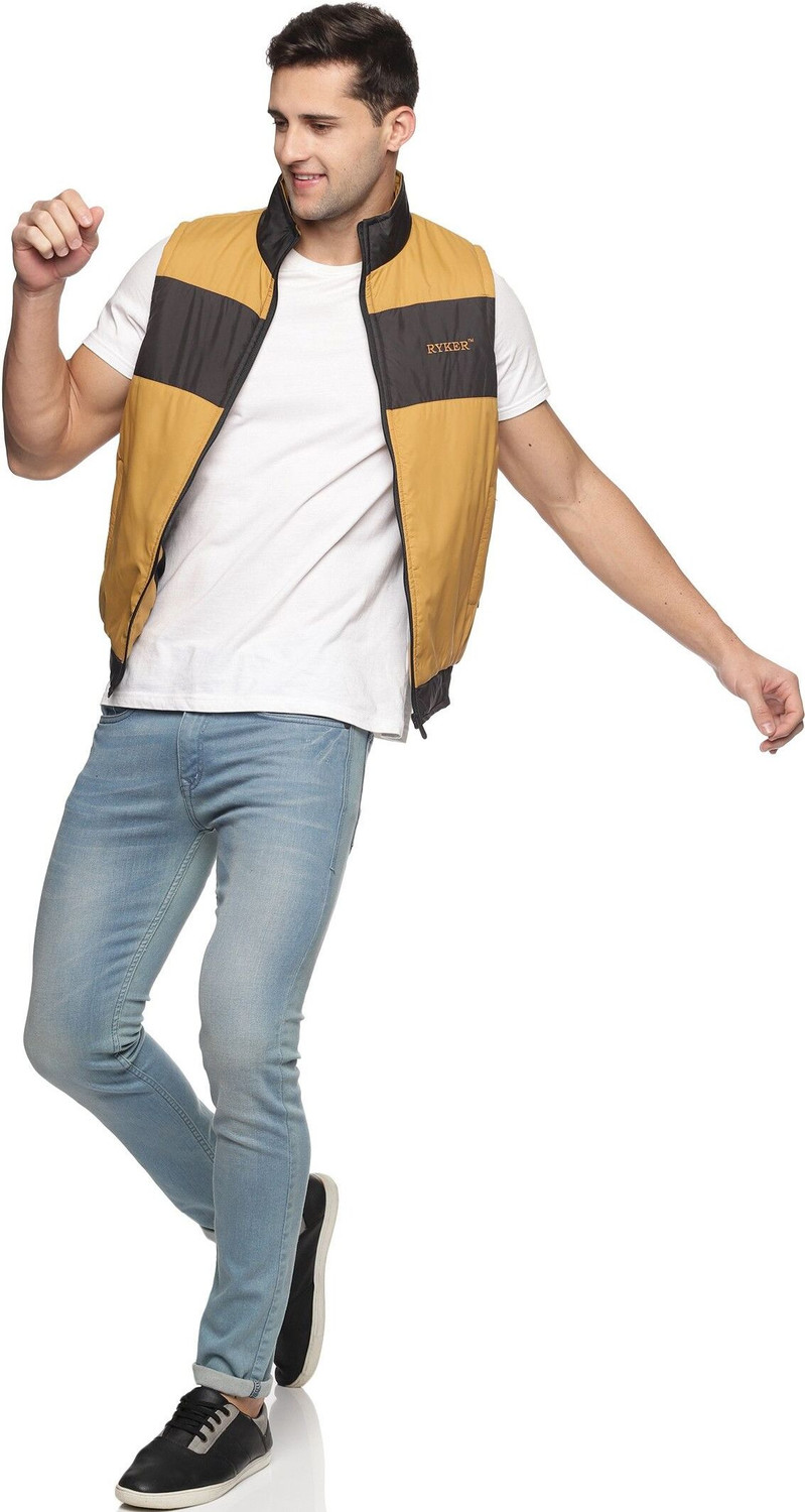 Image of Ryker Sleeveless Colorblock Men Jacket