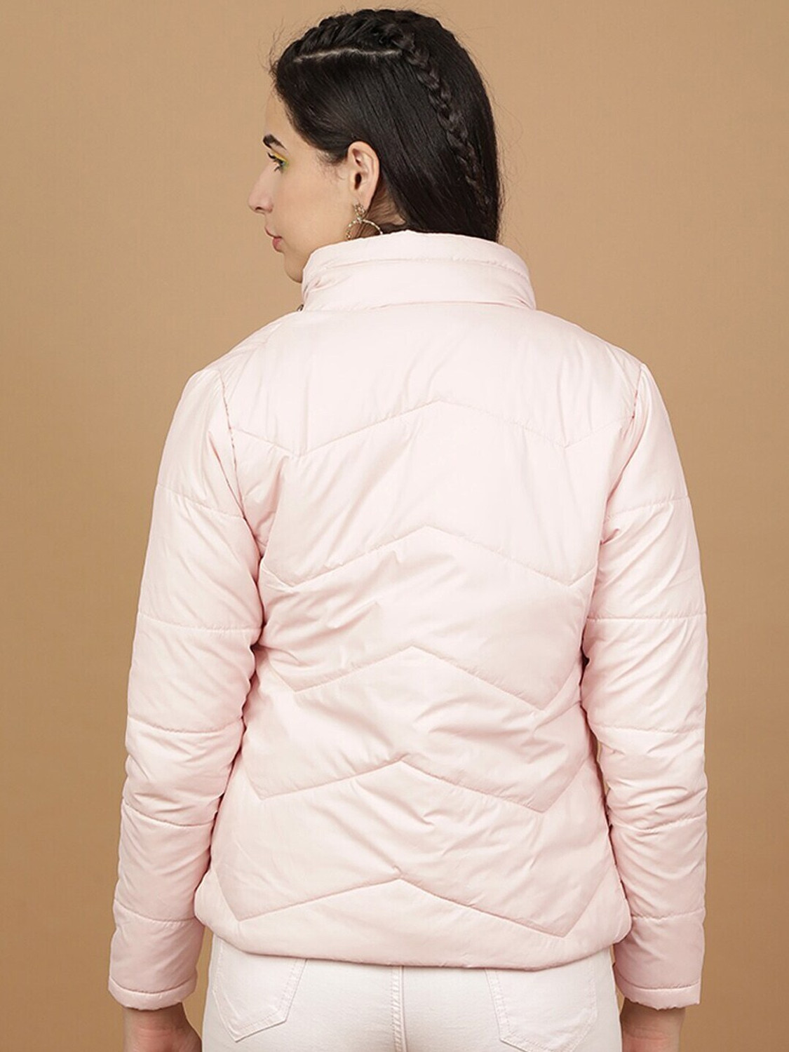 Image of Freehand by The Indian Garage Co. Full Sleeve Solid Women Jacket