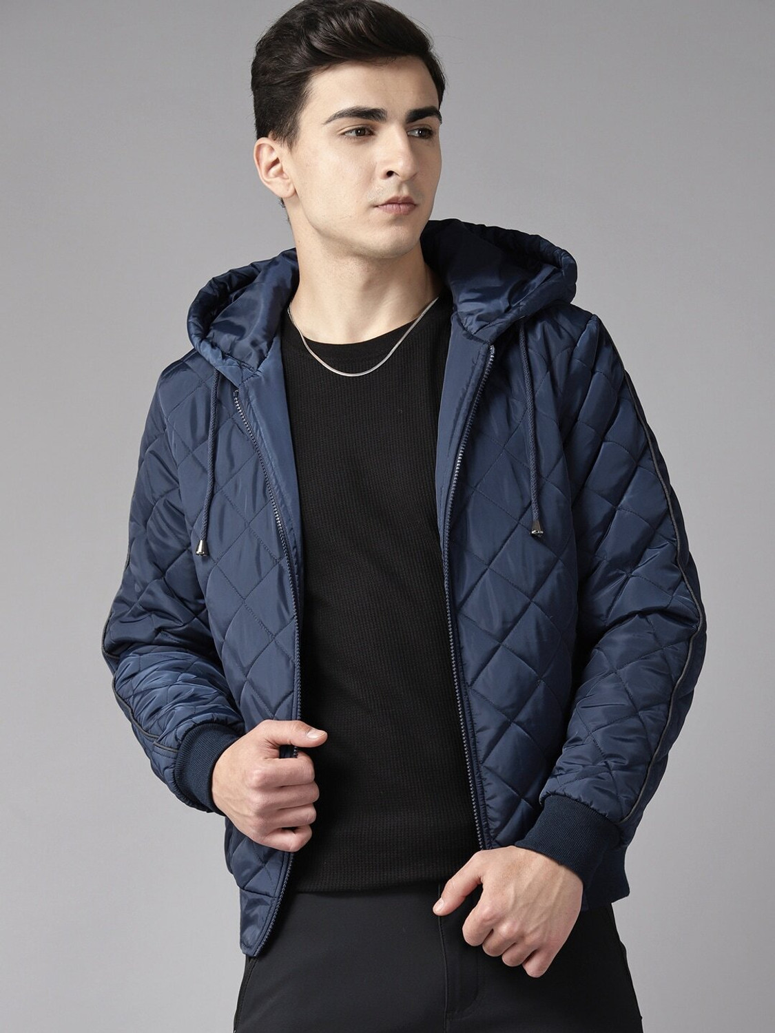 Image of Roadster Full Sleeve Solid Men Jacket