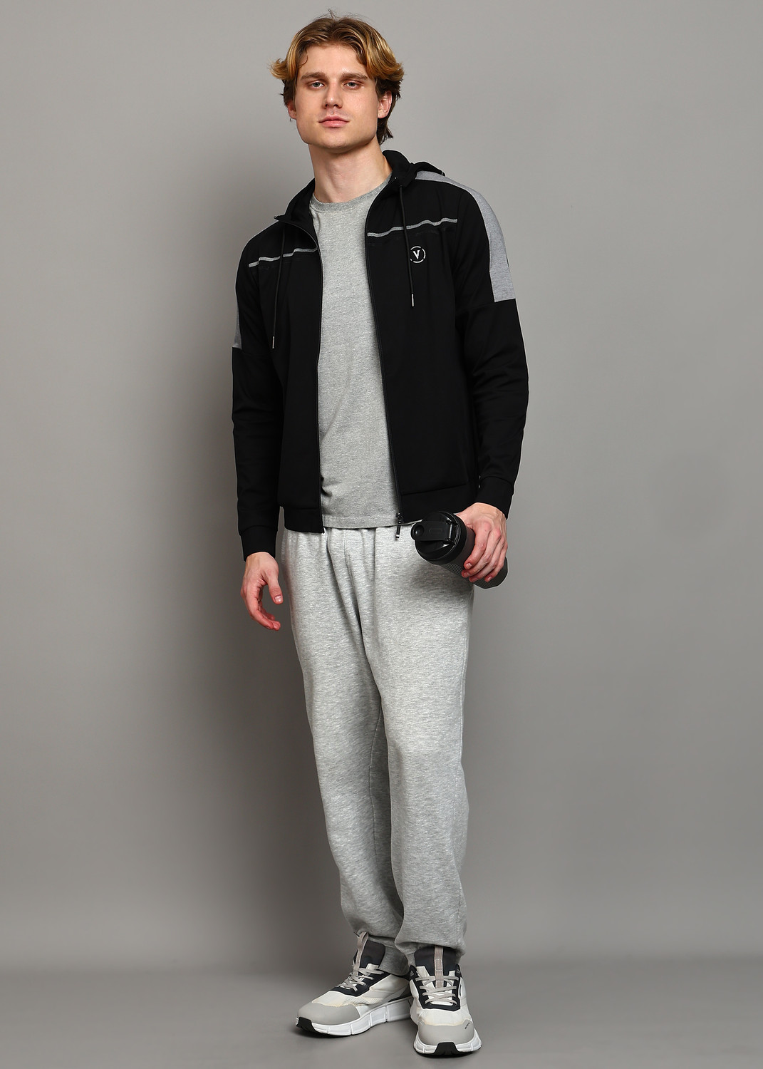 Image of VAN HEUSEN Men Colorblock Casual Jacket